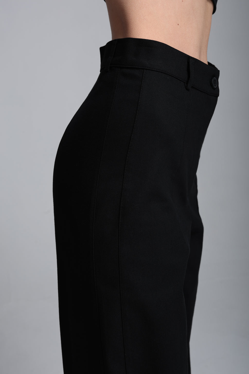 Denim wide lag pantolon